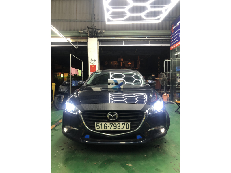 Độ đèn nâng cấp ánh sáng Nâng cấp ánh sáng gầm xe Mazda 3 2019